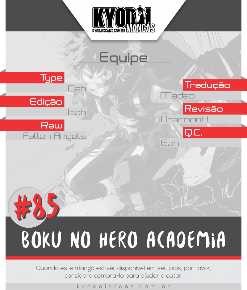 Boku no Hero Academia-Chapter 85